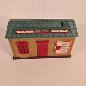 New Bright Dickensville Christmas Train Replacement Part: Train Station w/Sounds